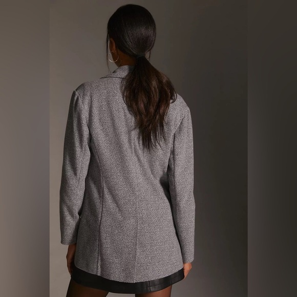 Avec Les Filles Longline Knit Blazer - Picture 13 of 14